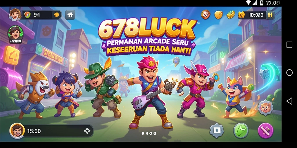 Screenshot menampilkan gameplay seru dari 678LUCK dalam kategori Arcade.