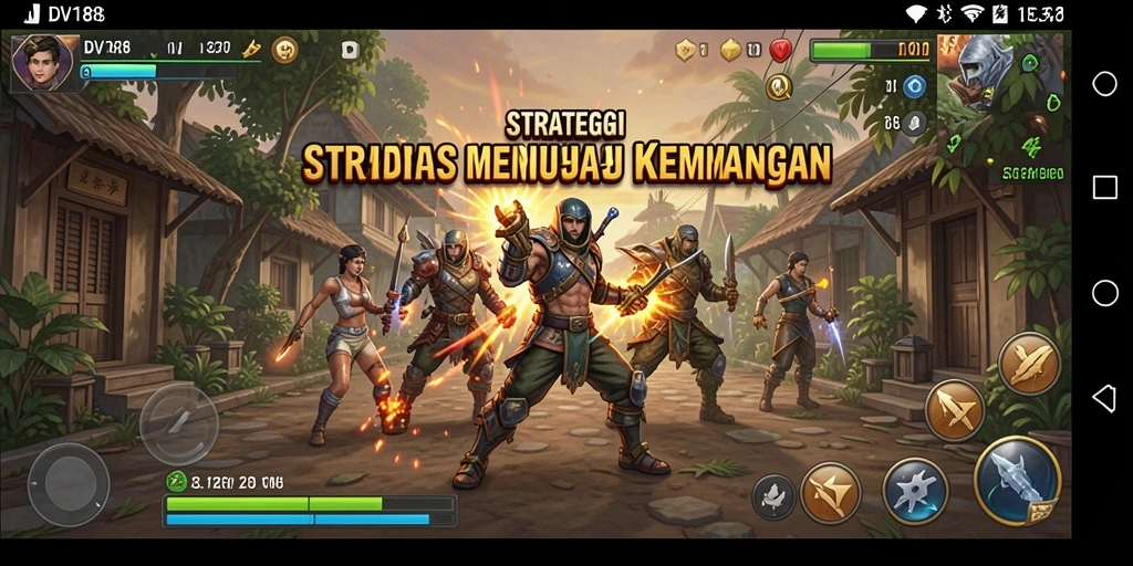 Tampilan gameplay DV188 yang menegangkan dan penuh strategi.