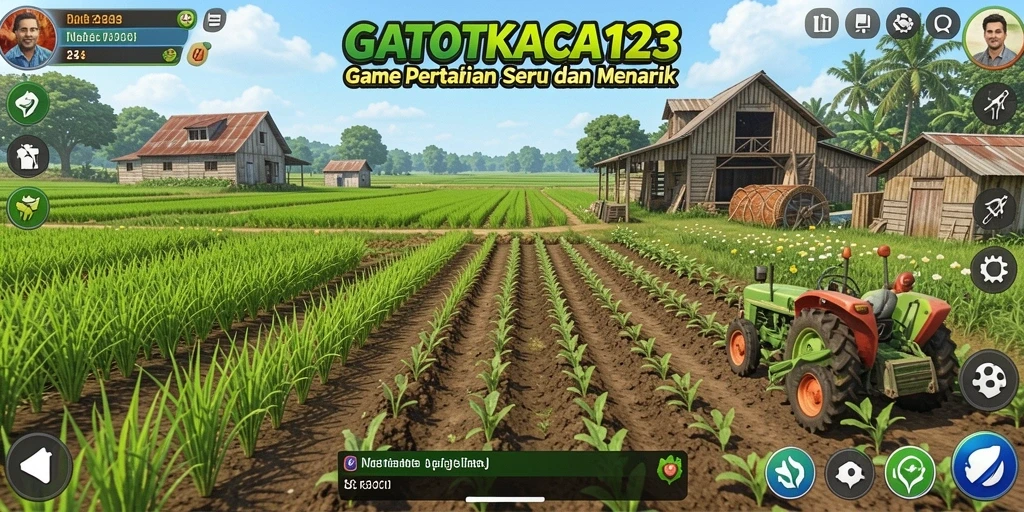 Tampilan gameplay GATOTKACA123 yang seru dan menarik.