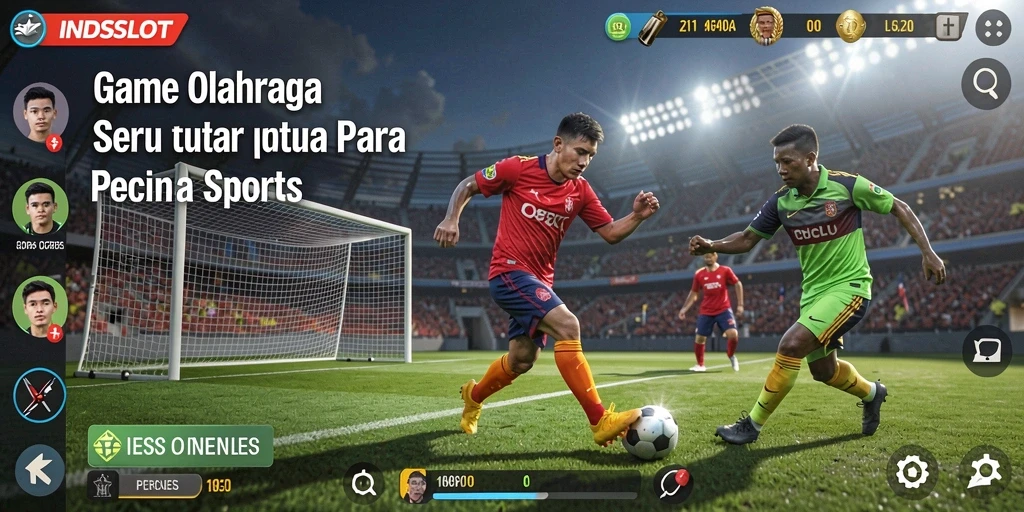 Tampilan menarik dari gameplay INDSLOT yang menonjolkan cabang olahraga.