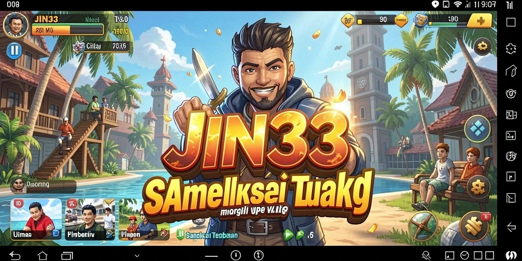Tangkap layar utama JIN33 menampilkan momen seru gameplay Casual yang memikat.