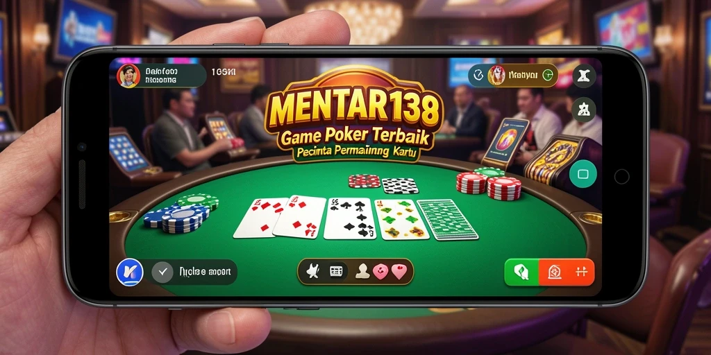 Screenshot gameplay MENTARI138 menampilkan pertempuran Poker yang seru.