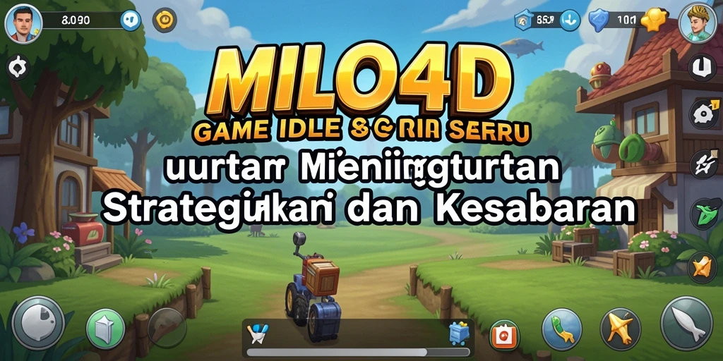 Tampilan gameplay MILO4D yang menawan dengan elemen Idle yang menarik.