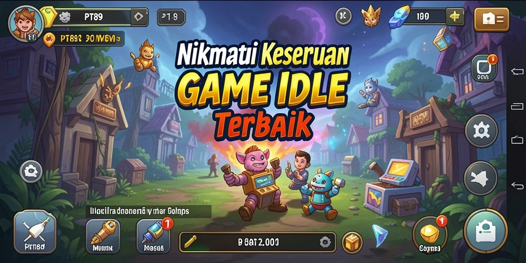 Tangkapan layar PT89 menunjukkan gameplay santai yang memikat dan menarik.