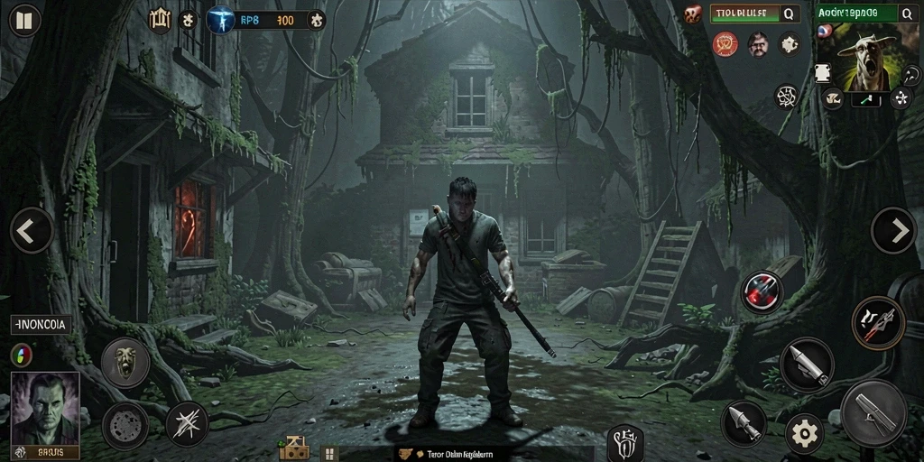 Gameplay menegangkan dengan suasana Horror yang kental.