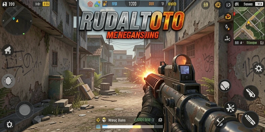 Gameplay seru RUDALTOTO dengan pertempuran yang intens