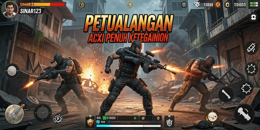 Tampilan gameplay SINAR123 yang memukau dan mendebarkan.