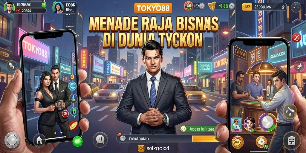 Tampilan gameplay seru di TOKYO88 dengan berbagai pilihan bisnis.